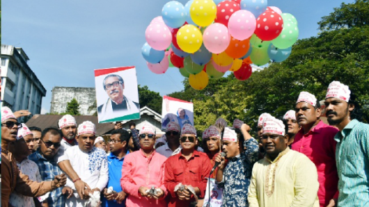 বর্ণাঢ্য আয়োজনে সিলেট যুবলীগের প্রতিষ্ঠাবার্ষিকী পালন