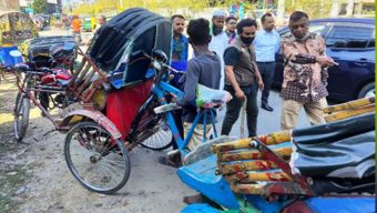 সিলেটে শুরু হয়েছে ব্যাটারী চালিত যান বন্ধে সিসিকের অভিযান