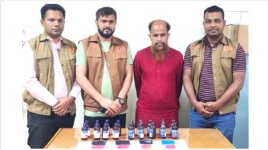 ডিবি পুলিশের হাতে আটক হবিগঞ্জের শীর্ষ মাদক সম্রাট সৈয়দ আলী