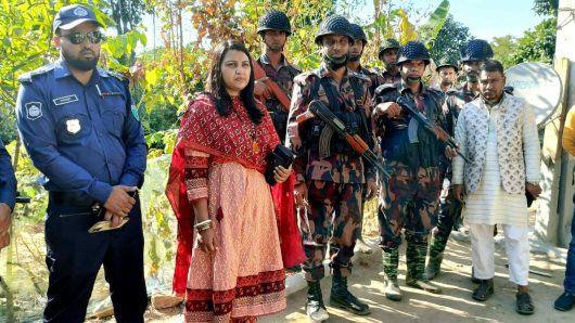 জৈন্তাপুরে টাস্কফোর্সের অভিযানে ১৬ হাজার ৫০০ ঘনফুট  বালু জব্দ 